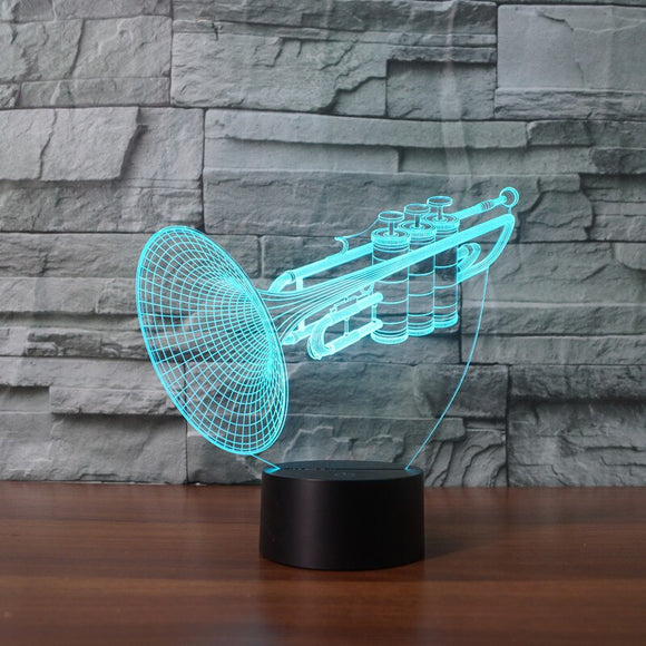 Color Trumpet Lamp