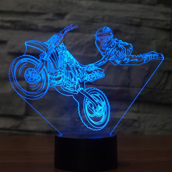 Motorcycle Table Lamp