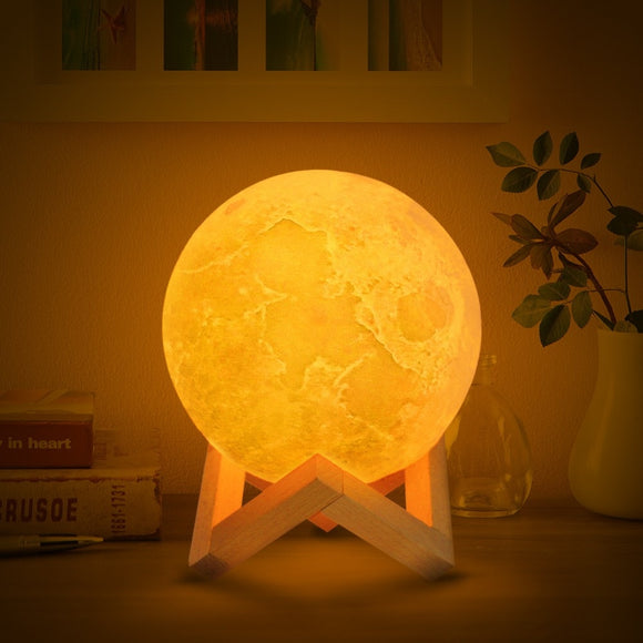 3D Print Moon Lamp