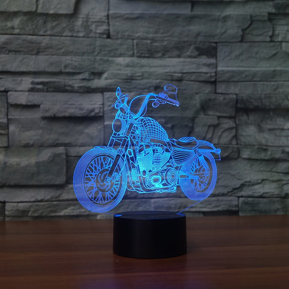 Motorcycle Table Lamp