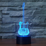 Trumpet  3D Led Night Lamps