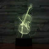 Trumpet  3D Led Night Lamps