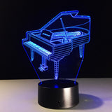 Trumpet  3D Led Night Lamps