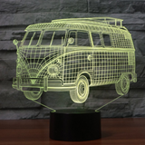 Bus 3D Led Night Light