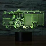 Bus 3D Led Night Light