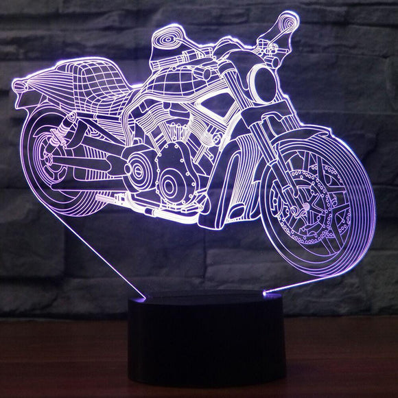 Motorcyle Table Lamp