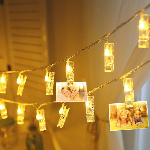 Photo Clip Holder Lights