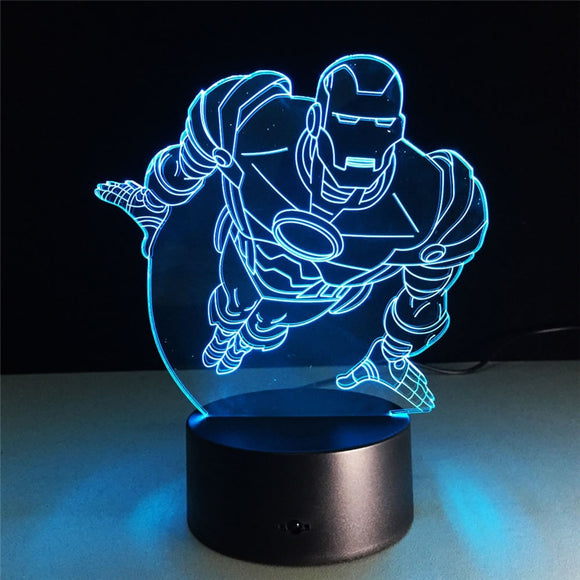 Super Hero 3D LED Night Light