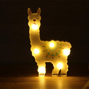 Llama Night Light