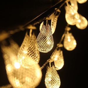 Metal Drop Fairy  Light